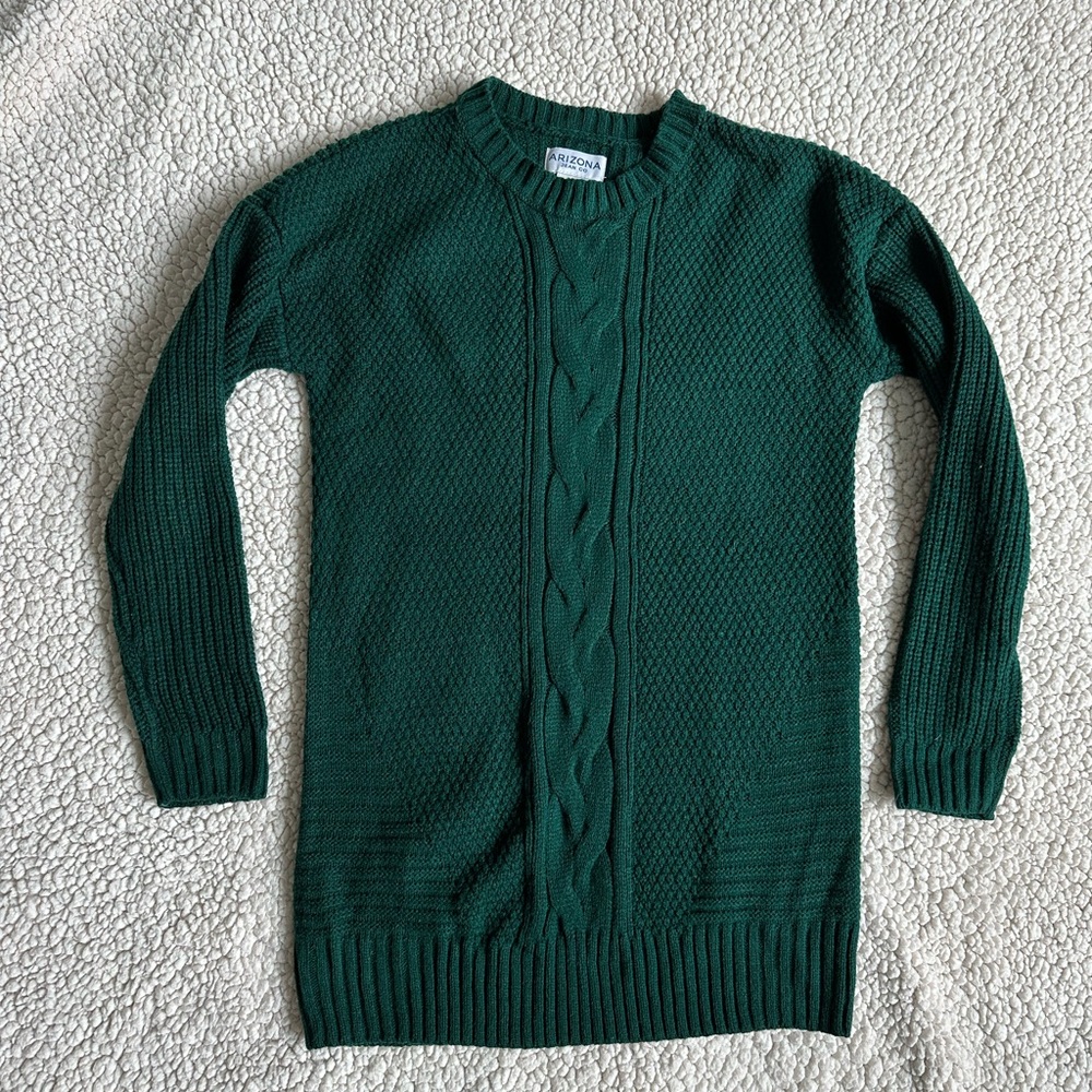 Forest Green Tunic Sweater in EUC!